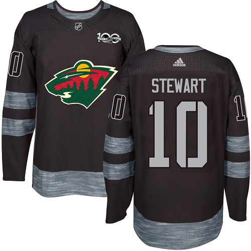 Adidas Wild #10 Chris Stewart Black 1917-100th Anniversary Stitched NHL Jersey - Click Image to Close